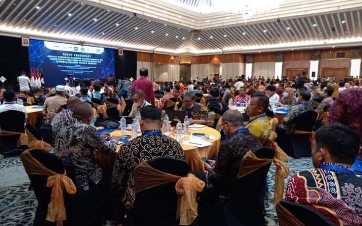 Sekda Labuhanbatu saat Hadiri Rakor Dengan Menpan RB