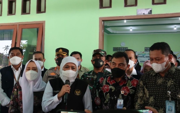 Dandim Bojonegoro dampingi Gubernur Jatim di HUT ke-46 Koperasi KAREB