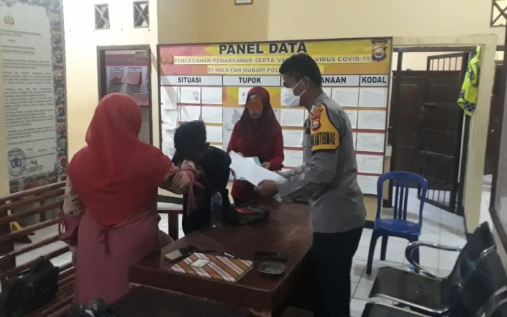 Polsek Seluma saar Mediasi Perkara Pencurian Dilakukan Anak Bawah Umur