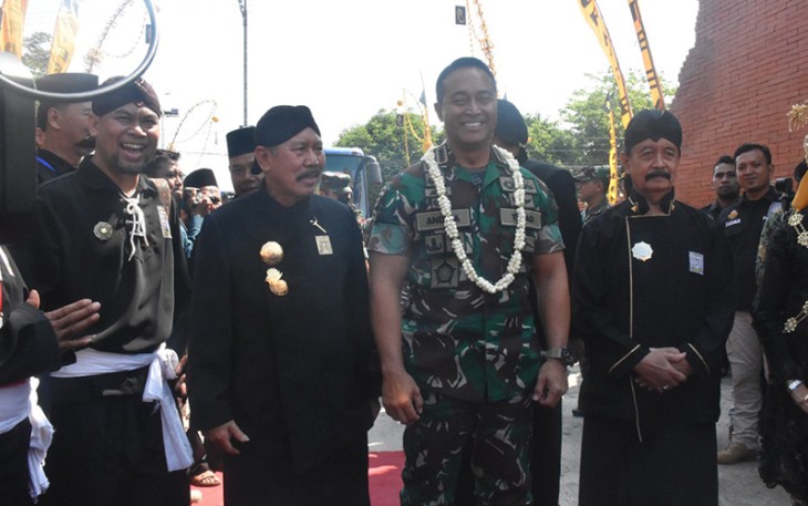 Kunker Panglima TNI di Gedung Graha Krida