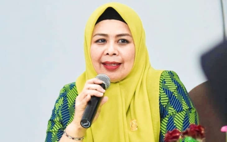 Ketua Komisi IV DPRD Kepri sekaligus Ketua TP-PKK Kepri Hj. Dewi Kumalasari Ansar
