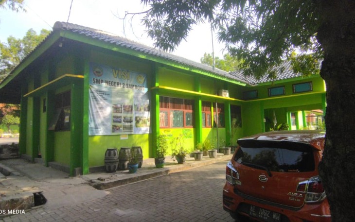 Gedung SMPN 2 Sambong, salah satu penerima DAK 2022.