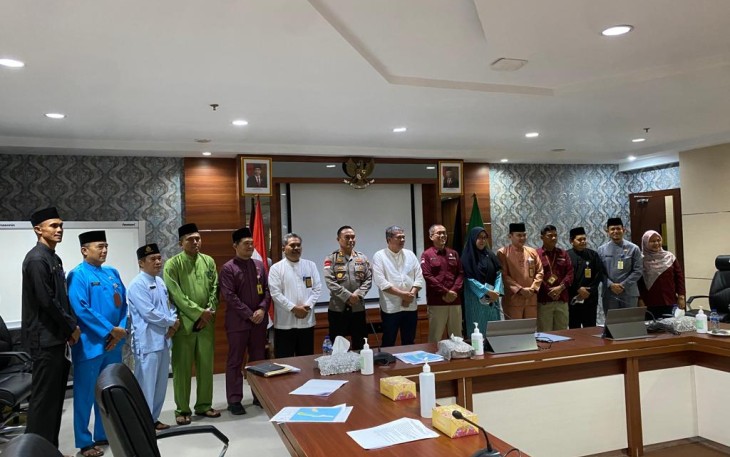 Wakapolresta Barelang saat Hadiri Kegiatan Sidang Panitia Pertimbangan Landreform dan Kegiatan Redustribusi Tanah Kota Batam Tahun 2022