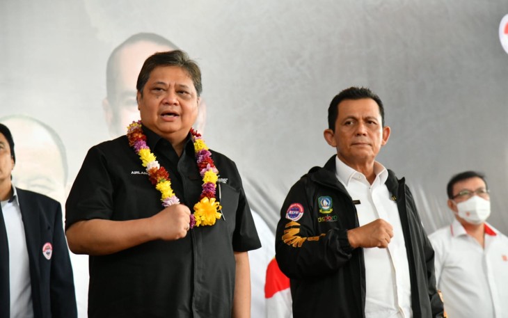 Gubernur Ansar saat Dampingi Menko Perekonomian Buka Kejurnas IV Kickboxing Indonesia