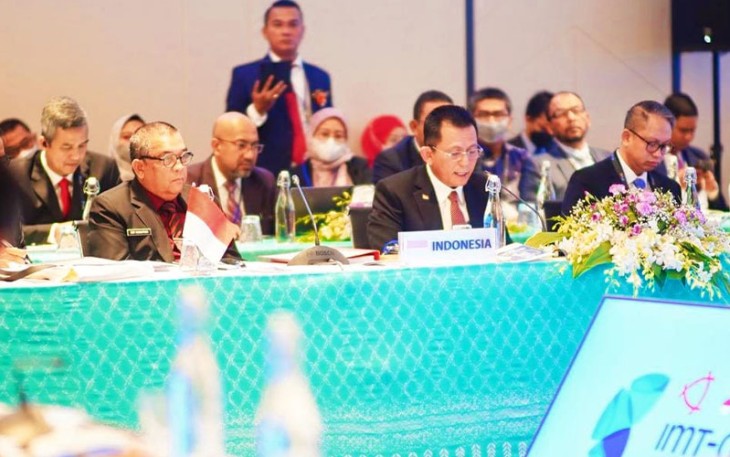 Pimpinan Delegasi Indonesia Ansar Ahmad saat Dalam IMT-GT