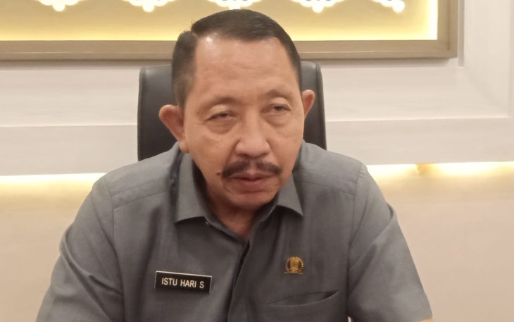 Ketua Komisi A DPRD Jatim, Mayjen TNI (Purn) Istu Hari Subagio 