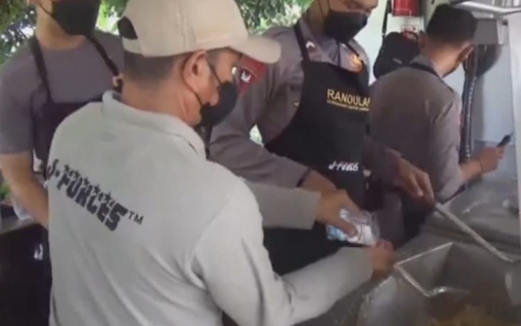 Sat Brimob Polda Bengkulu Tingkatkan Minat Vaksin