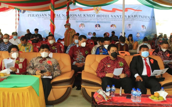  Perayaan Natal Nasional Komite Masyarakat Danau Danau Toba (KMDT) di Hotel Vantas Samosir