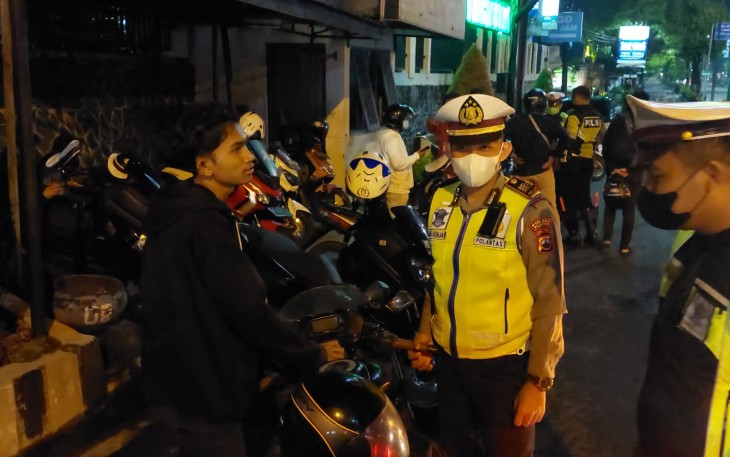 Aparat Polres Klaten tindak 87 pemotor dalam operasi knalpot racing/brong