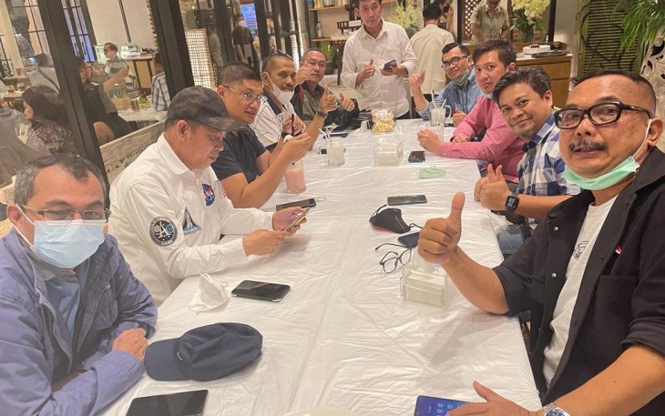 Para Ketua DPC Demokrat hadir kompak dan solid mendukung Emil Elistianto Dardak sebagai Calon Ketua Demokrat Jatim