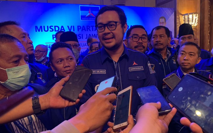 Ketua DPC Demokrat Nganjuk M Fauzi Irwana