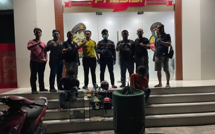 Dua residivis berhasil ditangkap tim Opsnal Macan Gading, Polres Bengkulu