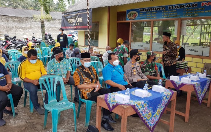 Pembukaan gerai UMKM dan pusat oleh-oleh di Kecamatan Patean, Kendal