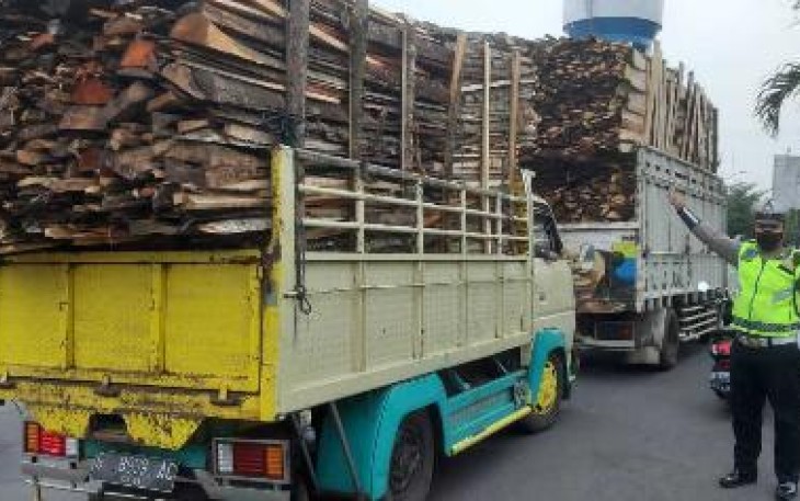 Penertiban kendaraan ODOL oleh Satlantas Polres Kendal