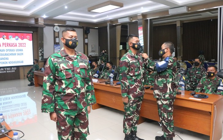 Lanud Abd Saleh Gelar Latihan Puncak Satuan Garuda Perkasa