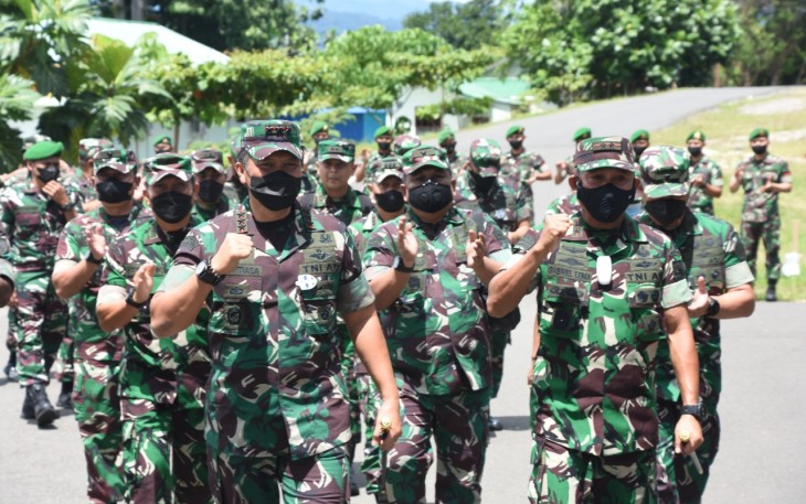 Pangkogabwilhan III Kunjungi Kodam XVIII/Kasuari, Banyak Kenangan Luar Biasa 