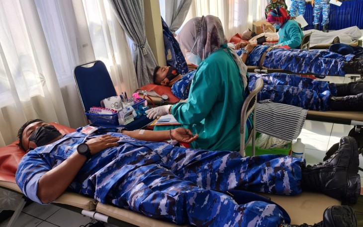 Lanud Sutan Sjahrir Gelar Donor Darah