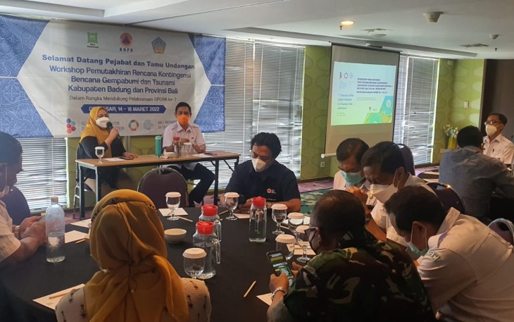 Pemutakhiran Renkon Gempa dan Tsunami Jelang GPDRR 2022