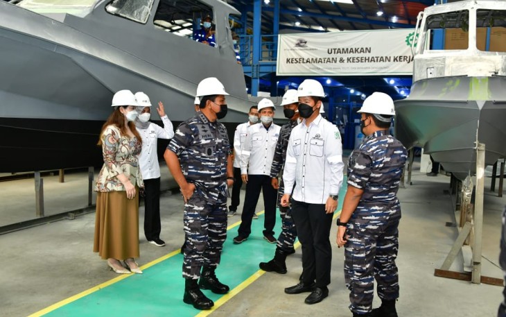 Kunjungi Wakasal ke PT  Samudera Indonesia Berjaya 