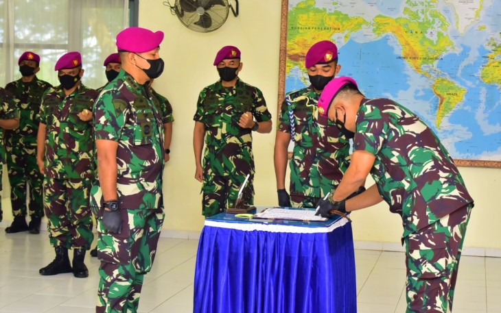 Mantan Dandenjaka Jabat Wakil Komandan Pasmar 3 