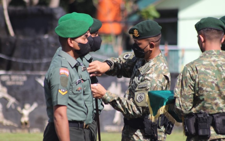 Tradisi Korps Raport Bintara Pindah Satuan Yonif Para Raider 433/JS