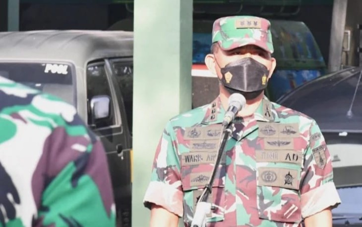 Danrem 081/DSJ Ingatkan Anggotanya Tidak Berbuat Pelanggaran