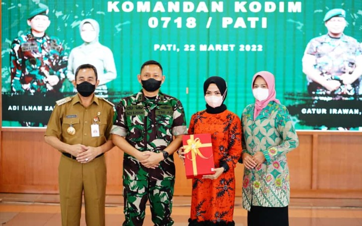 Kenal Pamit Dandim 0718/Pati