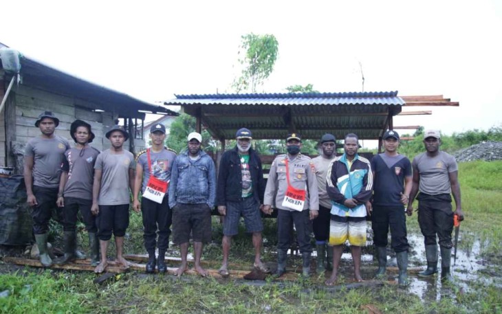 Kandang Babi Ruben di Kenyam, Wujud Nyata Program Kasuari Satgas Binmas Damai Cartenz 