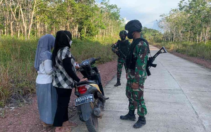 Satgas Perbatasan Gencarkan Sweeping, Cegah Kegiatan illegal