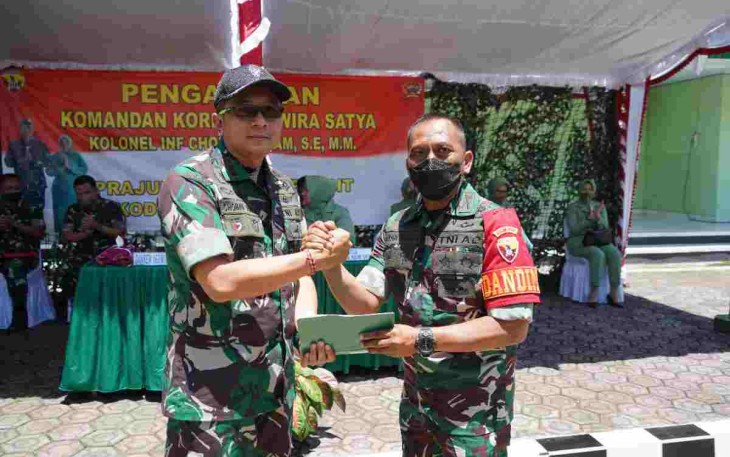 Lebih Mengenal Satuan Jajaran, Danrem 163/Wira Satya Kunjungi Kodim 1617/Jembrana