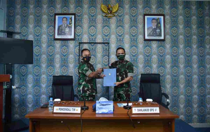 Lanud Supadio Ikuti Exit Briefing Tim Audit Kinerja Itjenau Tahun 2022