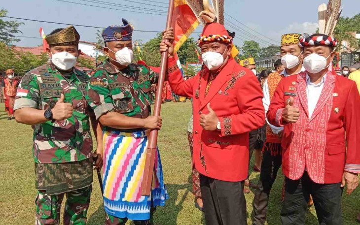 Lomba Binsat Antar Koramil, Kodim1204/Sanggau Meriahkan HUT Kota Sanggau Ke 406