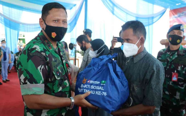 Pangkoopsud I: Bakti Sosial Wujud Sinergitas Pemda, Masyarakat dan TNI AU