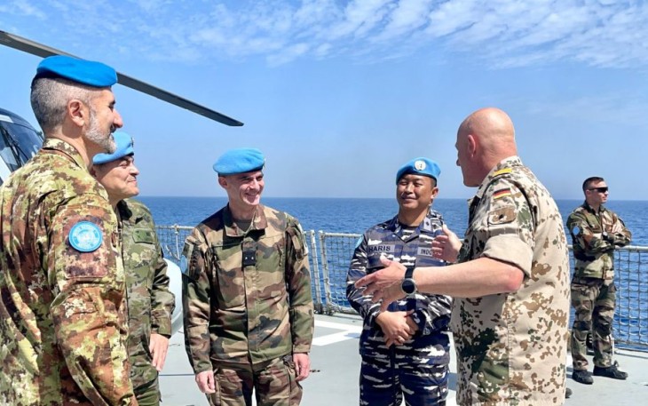 KRI SIM-367 Kedatangan Petinggi Unifil
