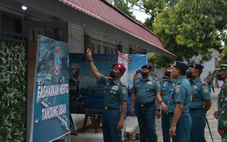 Jelang Pembukaan Pendidikan, Komandan Kodiklatal Tinjau Fasiltas Satdik 1 
