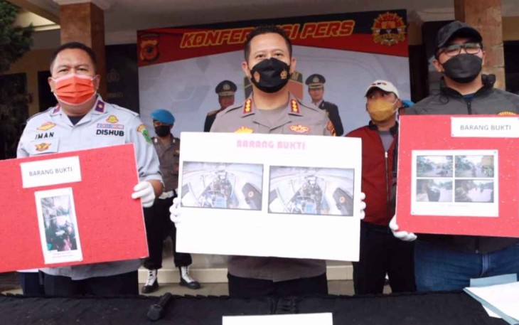 Kurang Dari 24 Jam, Preman Ancam Sopir Bus TMP Diringkus Polisi