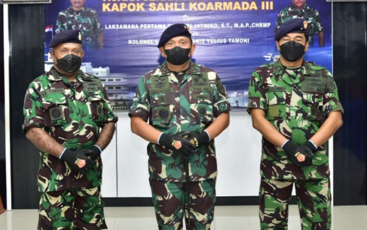 Jabatan Kepala Kelompok Staf Ahli Koarmada III Diserahterimakan