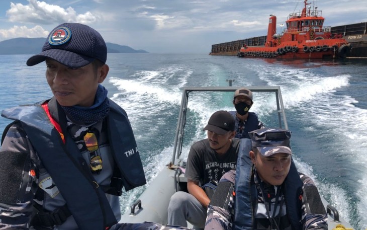 TNI AL Tangkap Kapal Pengangkut Nikel 