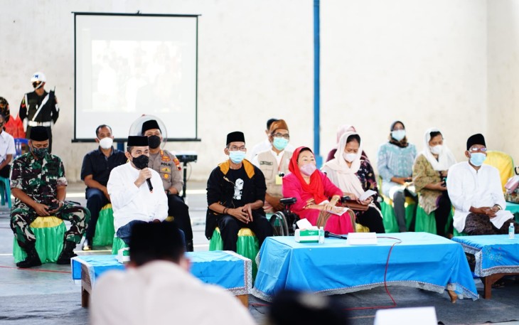 Kunjungan Mantan Ibu Negara Shinta Nuriyah Wahid di Pati 