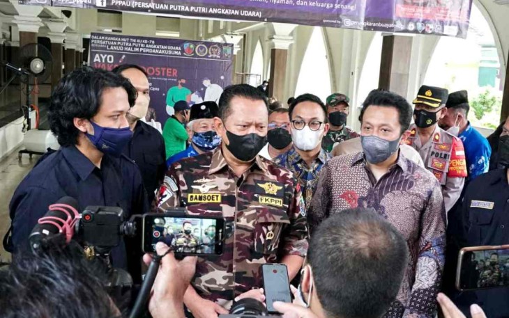 Bamsoet Apresiasi Pelaksanaan Vaksin Booster oleh P3AU, TNI AU dan FKPPI