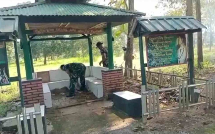 Koramil 0801/01 Pacitan Melaksanakan Korve