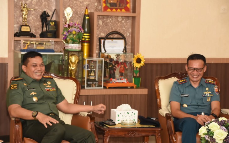 Terima Courtesy Call Danlanal Sibolga