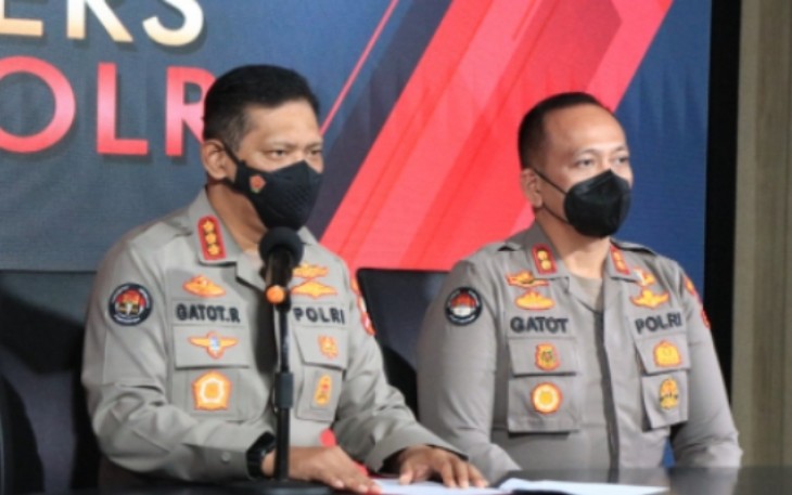 Karo Penmas Divisi Humas Polri, Brigjen. Pol. Dr. Ahmad Ramadhan, S.H., M.H., M.Si., di Mabes Polri, Selasa (19/4/2022).