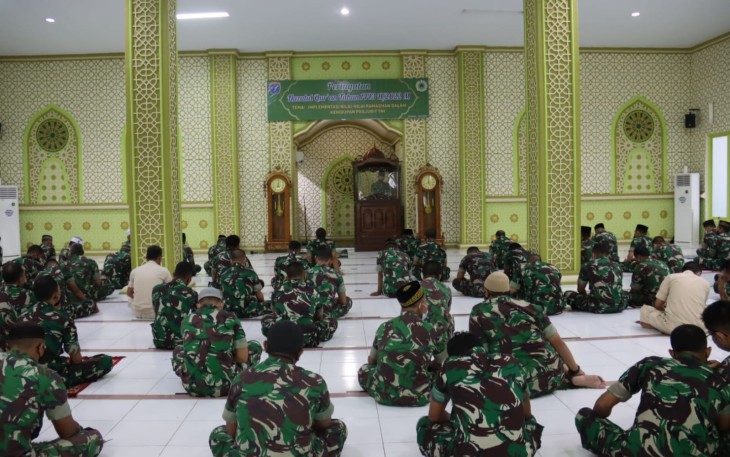 Peringatan Nuzullul Qur'an Kodam XII/Tpr di Masjid Nurul Ikhlas Makodam