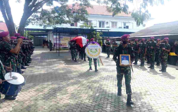 Prajurit terbaik TNI gugur di medan tugas, Selamat jalan almarhum Serda Mar Moch Afroni. Senin (02/05/2022)