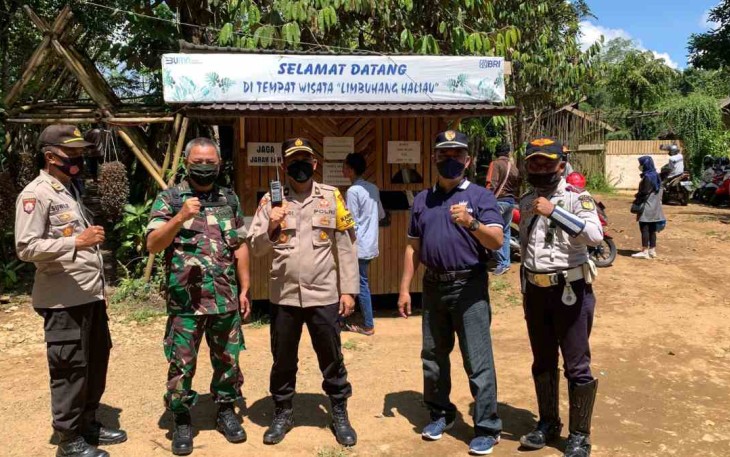 Tempat wisata di HST tak luput dari pengamanan aparat terkait