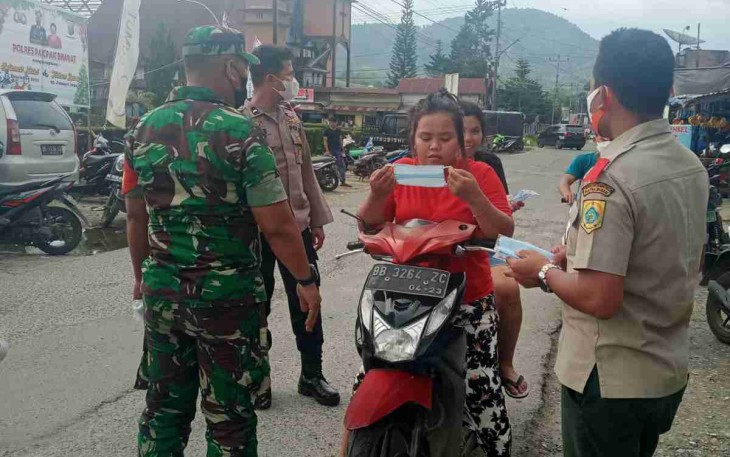 Gencarkan operasi yustisi warga patuhi protokol kesehatan. Senin (16/05/2022)