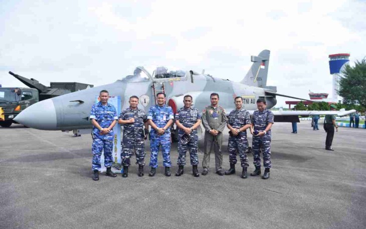 Foto bersama Pasis Dikreg Seskoal A-60 TA. 2022 di Lanud Supadio. Selasa (17/05/2022)