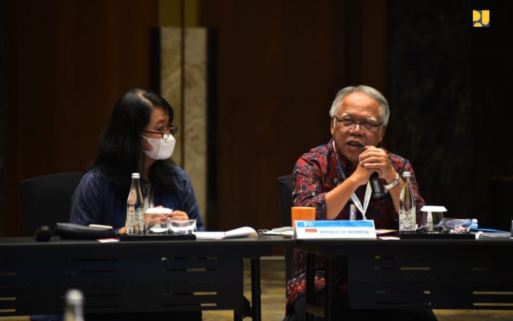 Menteri Basuki saat acara SMM 2022. Kamis (19/05/2022)