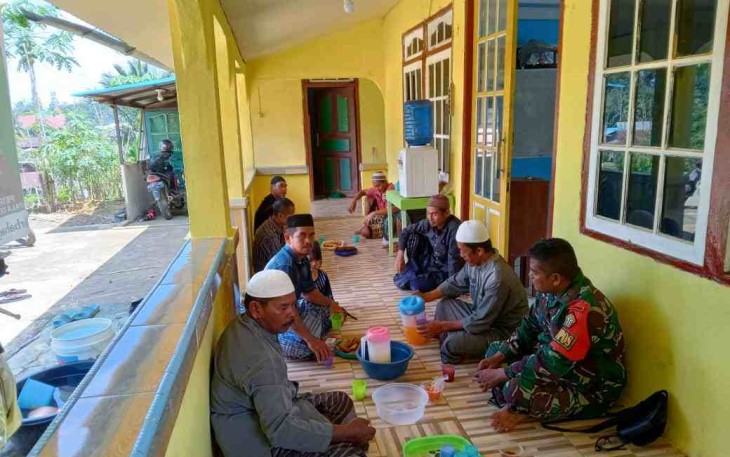 Satgas bersama tokoh agama perbatasan. (Jum'at 20/05/2022)
